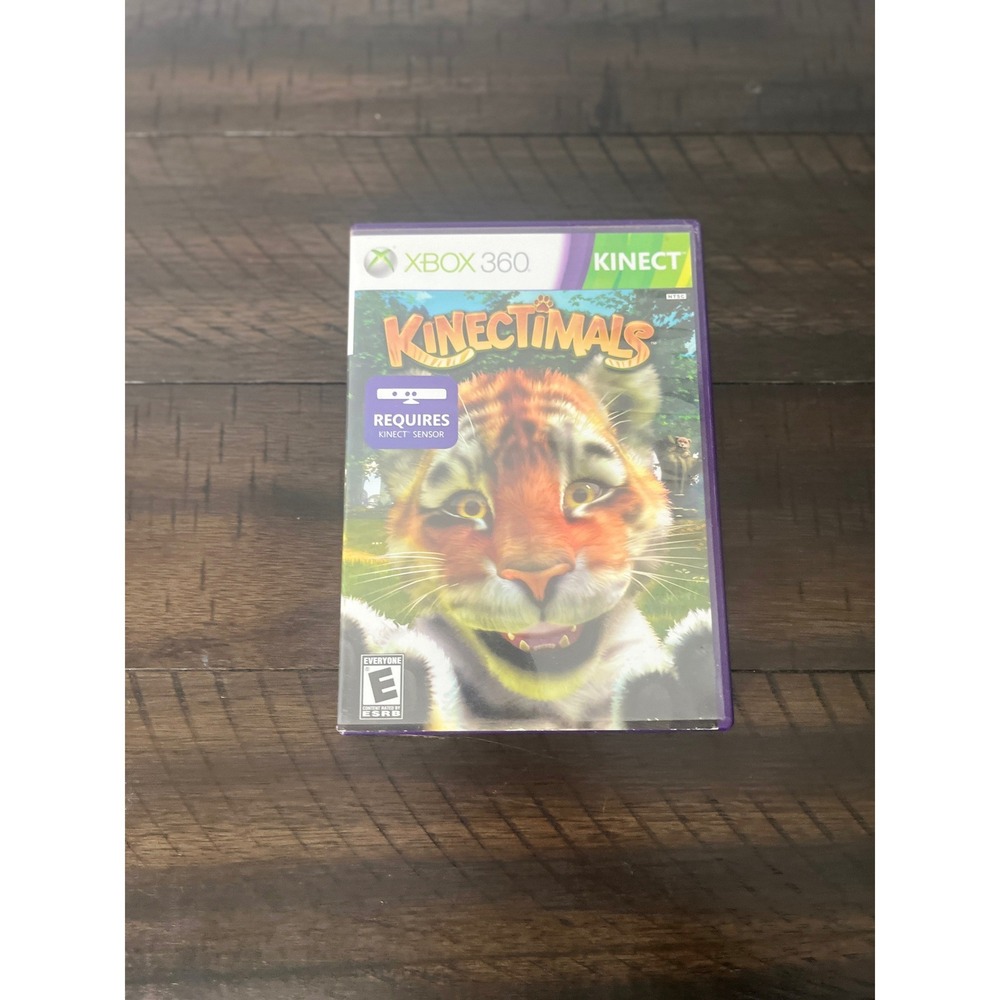 Kinectimals Xbox 360 Game with Manual Microsoft Kinect Required CIB Excellent
